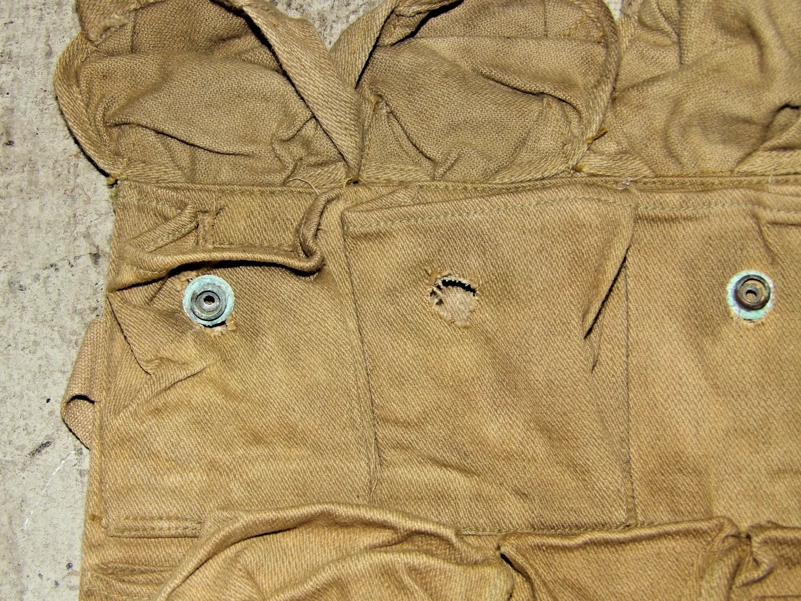 WW1 US 11 GRENADE VEST MILITARY CANVAS AMMO POUCH