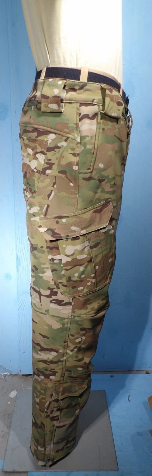 WILDTHINGS MUTLICAM SOFT SHELL FLEECED LINE PANTS MULTICAM