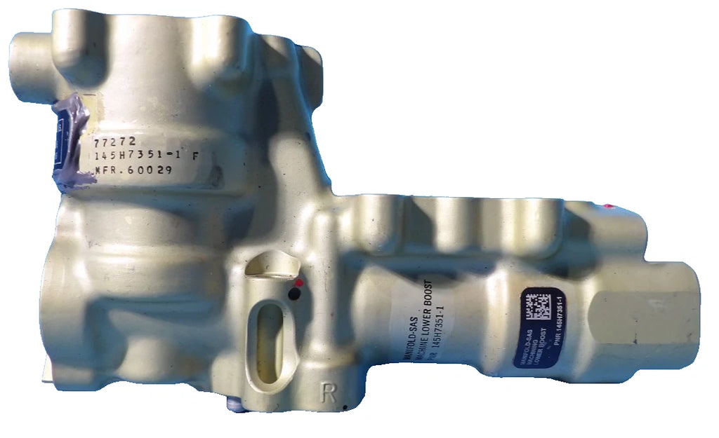 BOEING FLUID MANIFOLD SAS MACHINE LOWER BOOST PN:1451H7351-1