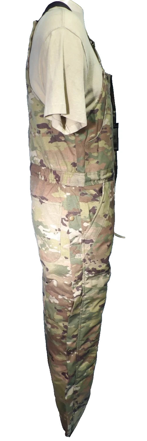 ADVANTAGE WEAR GEAR MULTICAM EXTREME COLD WEATHER MAINTAINER BIB OVERALL MED REG