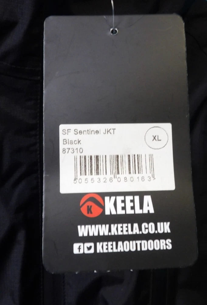 KEELA SF SENTINEL 4.0 HALF JACKET XL BLACK