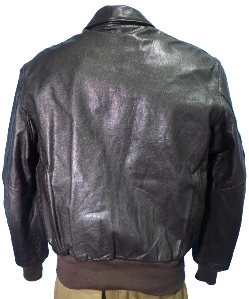 COCKPIT USA USAF 21ST CENTURY A-2 LEATHER BOMBER JACKET Z21V41 42S