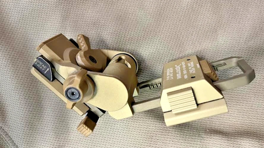 WILCOX L4 G24 HELMET MOUNT TAN 5855-01-593-6375 NVG BREAKAWAY BRACKET 28300G24-T