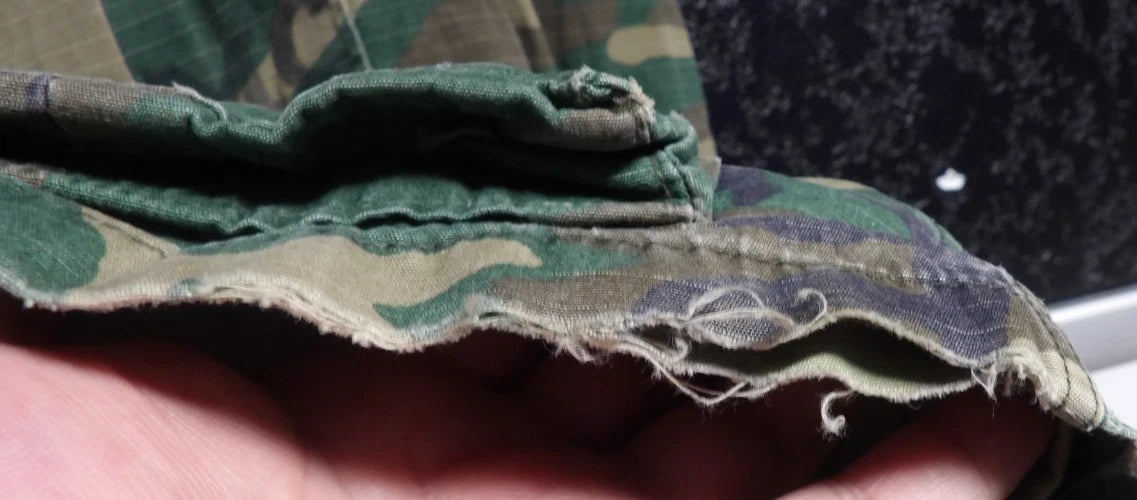 VINTAGE VIETNAM ERDL HOT WEATHER CAMO DSA 70s USMC SMALL SHORT