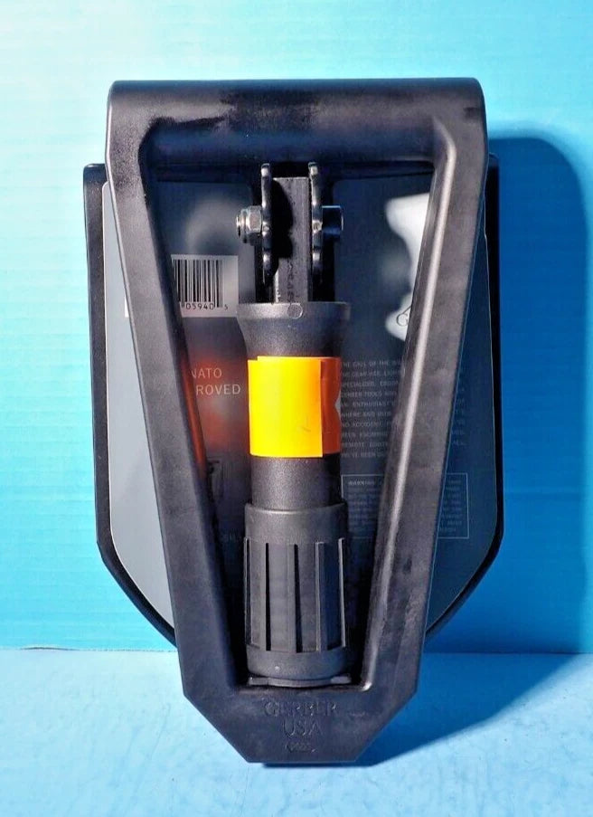 GERBER 2000 ETOOL ENTRENCHING FOLDING SHOVEL SPADE WITH CARRY CASE