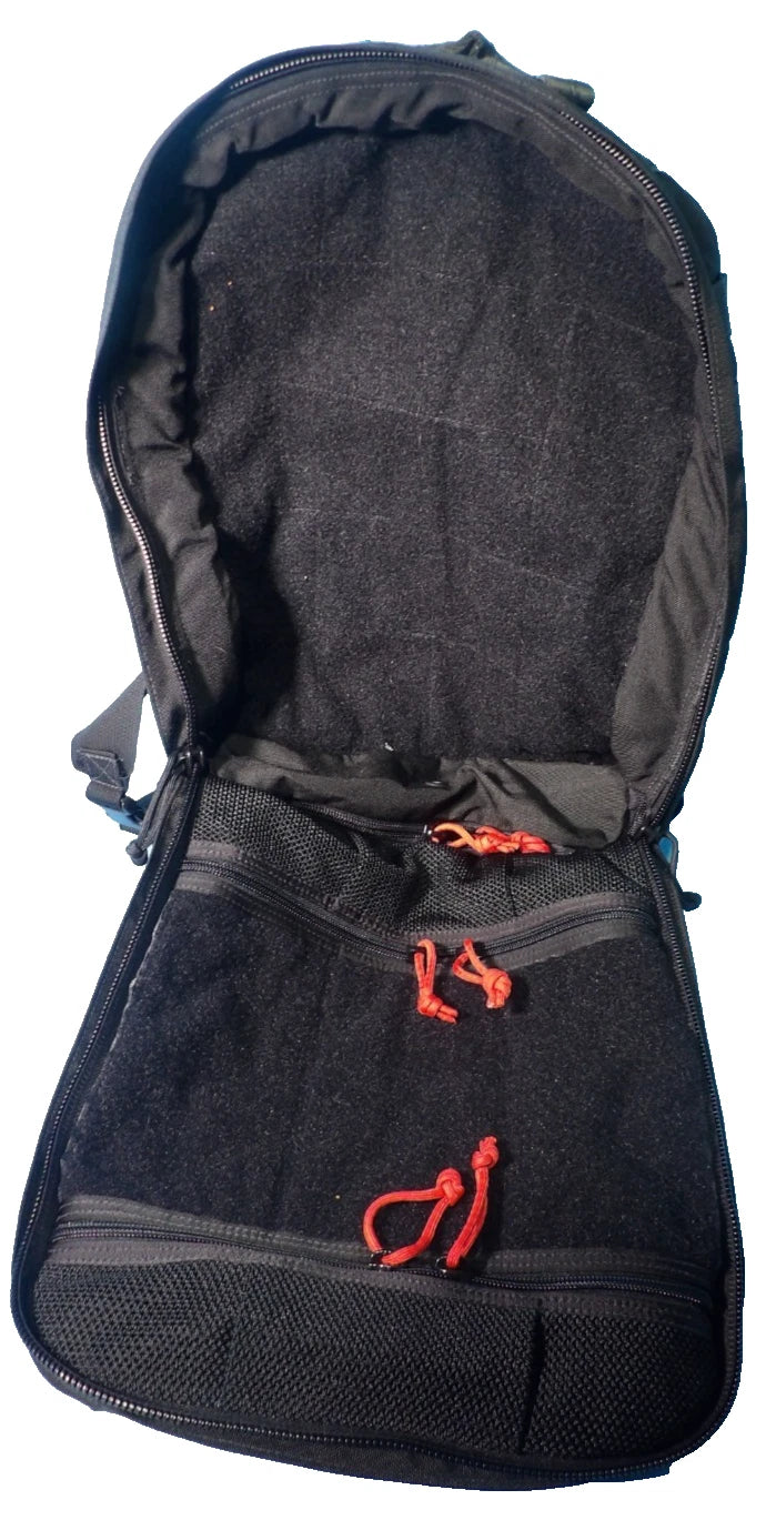 TACOPS M-9 MEDICAL ASSAULT PACK BAG TSSI BACKPACK BLACK
