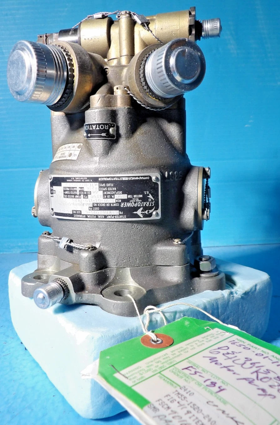 CH47 CHINOOK MOTOR PUMP NSN:1650-01-119-7429 STARTERPUMP HYDRALIC PN 64WK02005-5