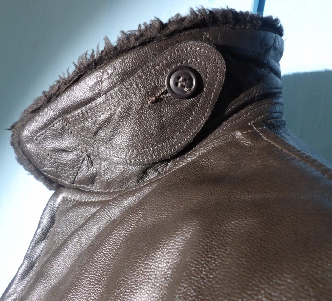VINTAGE USN G-1 INTERMEDIATE LEATHER FLYERS JACKET
