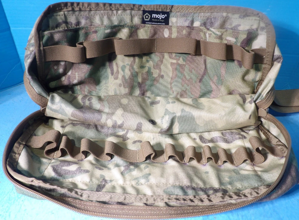 MOJO MEDICAL, COMBAT LIFESAVER MEDIC BAG MULTICAM