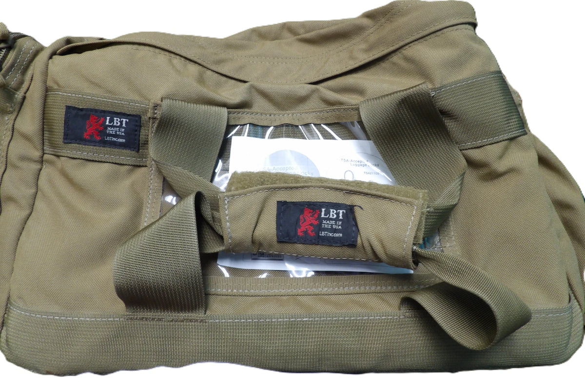 LONDON BRIDGE TRADING LBT 2467A COYOTE WHEELED PADDED DEPLOYMENT BAG