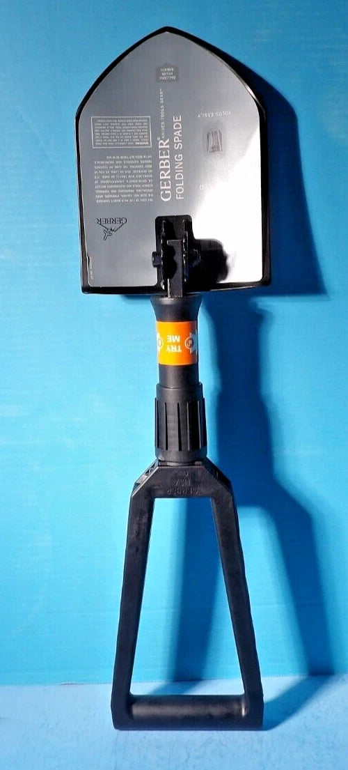 GERBER 2000 ETOOL ENTRENCHING FOLDING SHOVEL SPADE WITH CARRY CASE