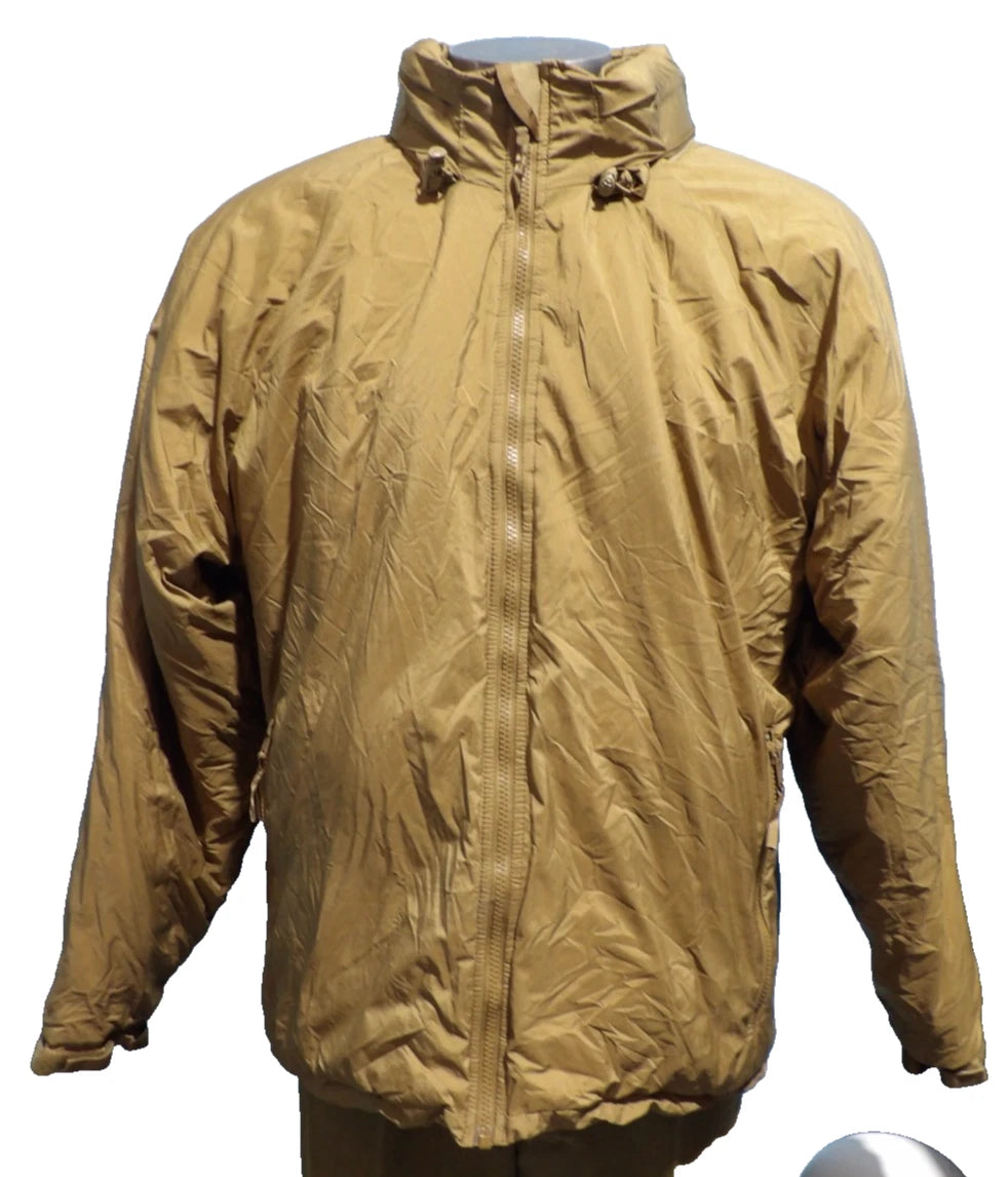 WILD THINGS EXTREME COLD PARKA USMC HAPPY SUIT COAT MEDIUM SHORT COYOTE BROWN