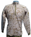 USMC INCLEMENT WEATHER COMBAT SHIRT MED REG DESERT MARPAT IWCS FROG
