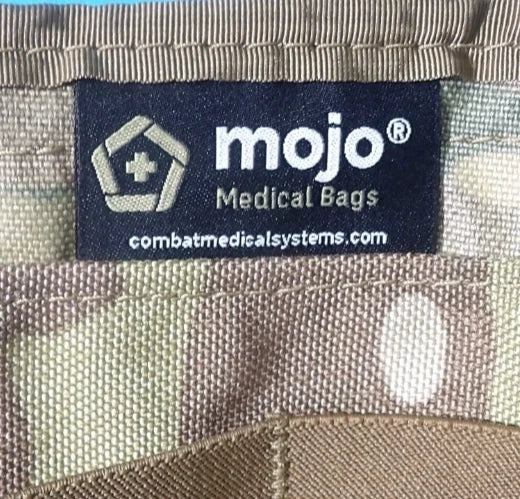 MOJO MEDICAL, COMBAT LIFESAVER MEDIC BAG MULTICAM