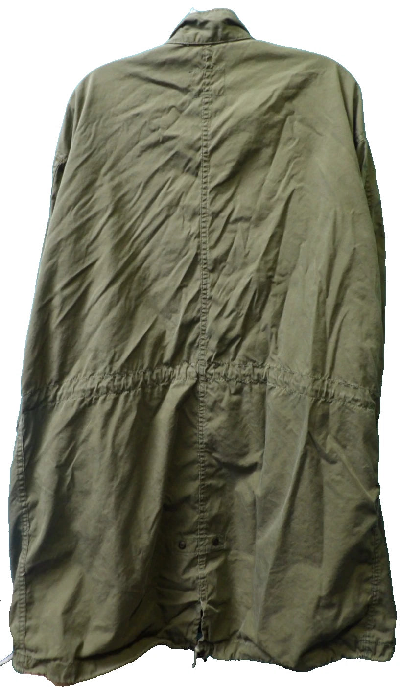 VINTAGE US ARMY EXTREME COLD WEATHER PARKA MEDIUM REG FISHTAIL PARKA VIETNAM ERA