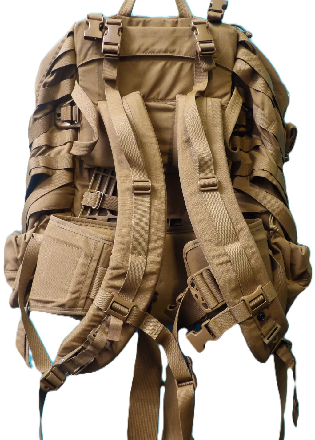 COMPLETE USMC MAIN PACK FILBE COYOTE RUCKSACK W/ POUCHES