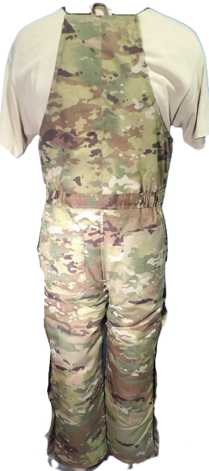 ADVANTAGE WEAR GEAR MULTICAM EXTREME COLD WEATHER MAINTAINER BIB OVERALL MED REG
