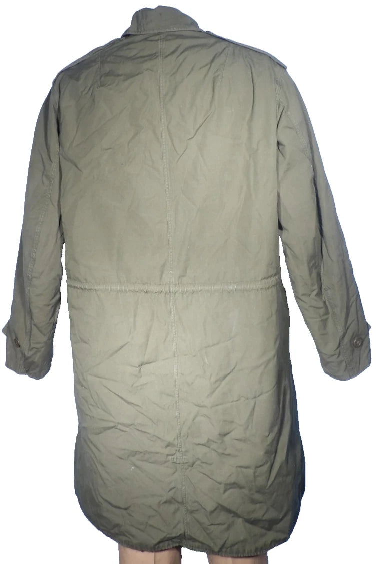 Vintage M-51 PARKA COAT ARMY NORWEGIAN MILITARY JACKET W/ WOOL LINER SIZE SMALL