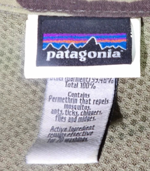 PATAGONIA SOF VARIANT JUNGLE SHIRT MEDIUM LONG MULITCAM