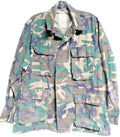 VINTAGE VIETNAM ERDL HOT WEATHER CAMO DSA 70s USMC SMALL SHORT