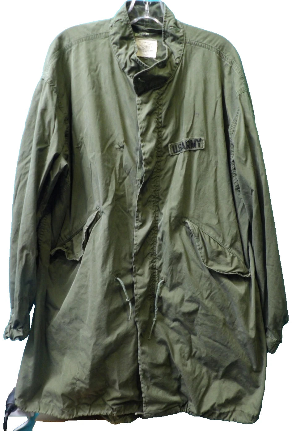 VINTAGE US ARMY EXTREME COLD WEATHER PARKA MEDIUM REG FISHTAIL PARKA VIETNAM ERA
