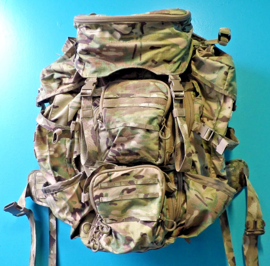 ELBERSTOCK MULTICAM TERMINATOR BACKPACK W/ INTEX FRAME & RAINFLY