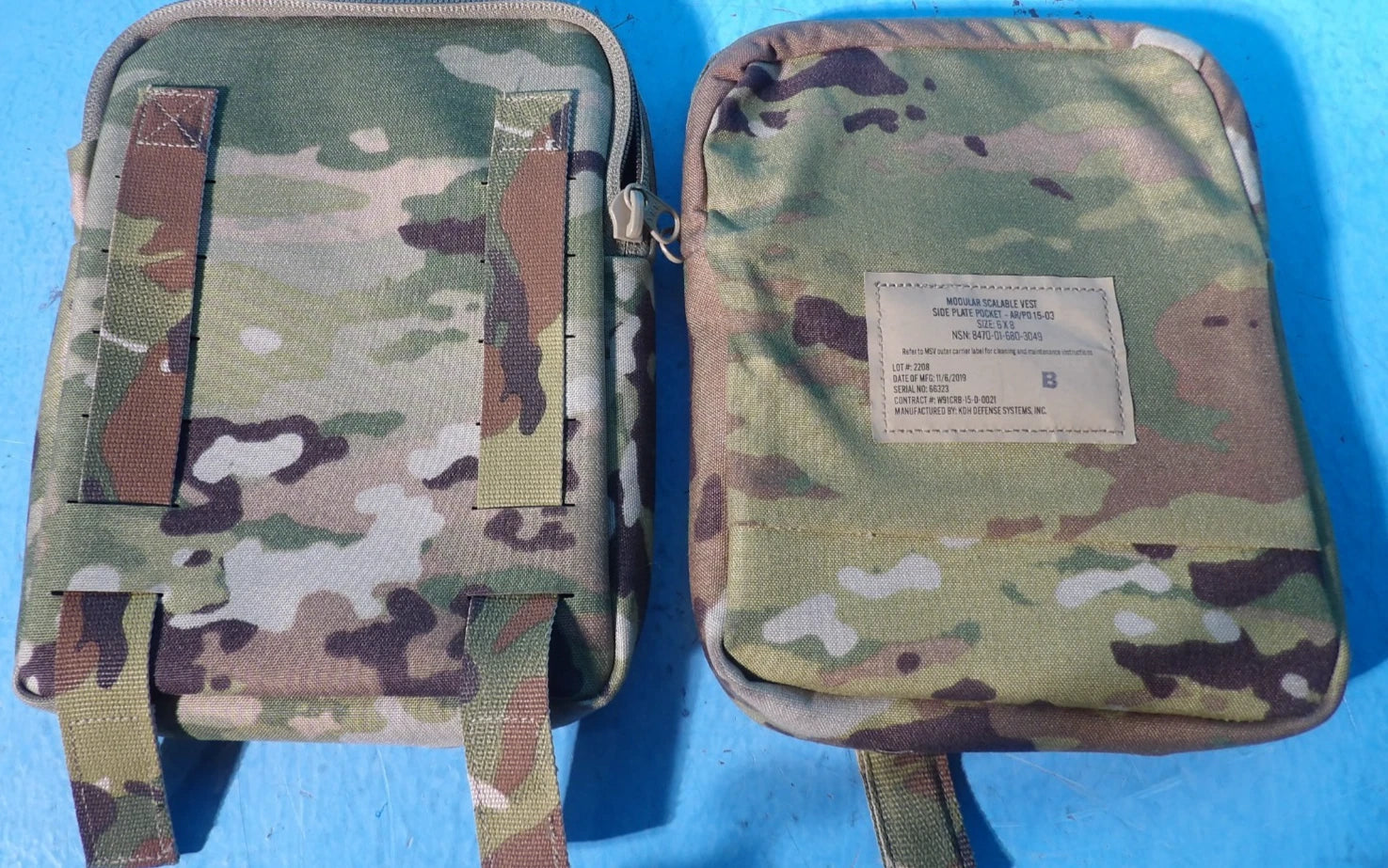 MSV KDH MODULAR SCALABLE VEST CONCEALABLE CARRIER AR/PD 15-03 OCP/MULTICAM SMALL