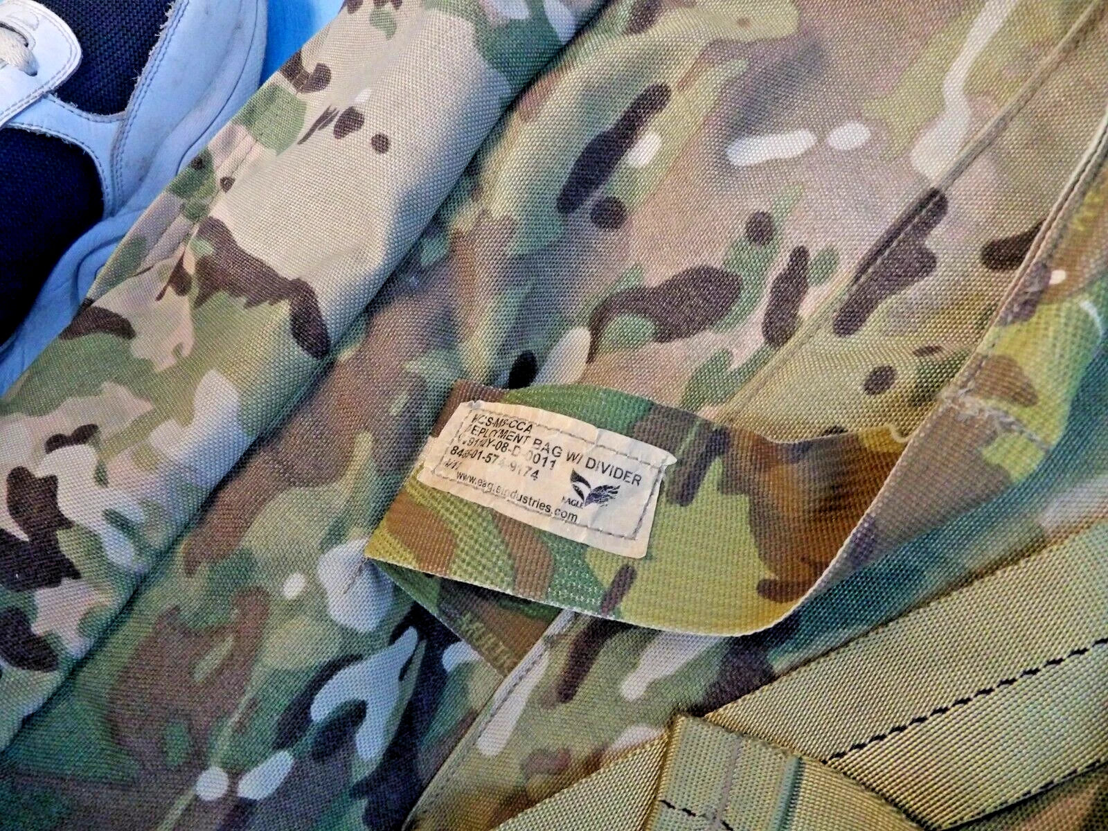 EAGLE INDUSTRIES KCS-MS-CCA DEPLOYMENT BAG W/DIVIDER 8465-01-574-9174 OCP DUFFLE