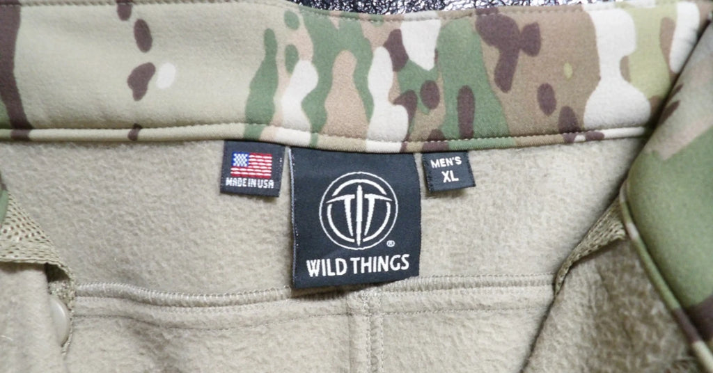 WILDTHINGS MUTLICAM SOFT SHELL FLEECED LINE PANTS MULTICAM