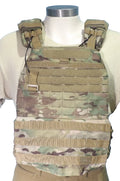 5.11 TACTICAL MULTICAM TACTEC PLATE CARRIER W/ ELSTATIC CUMMERBUND