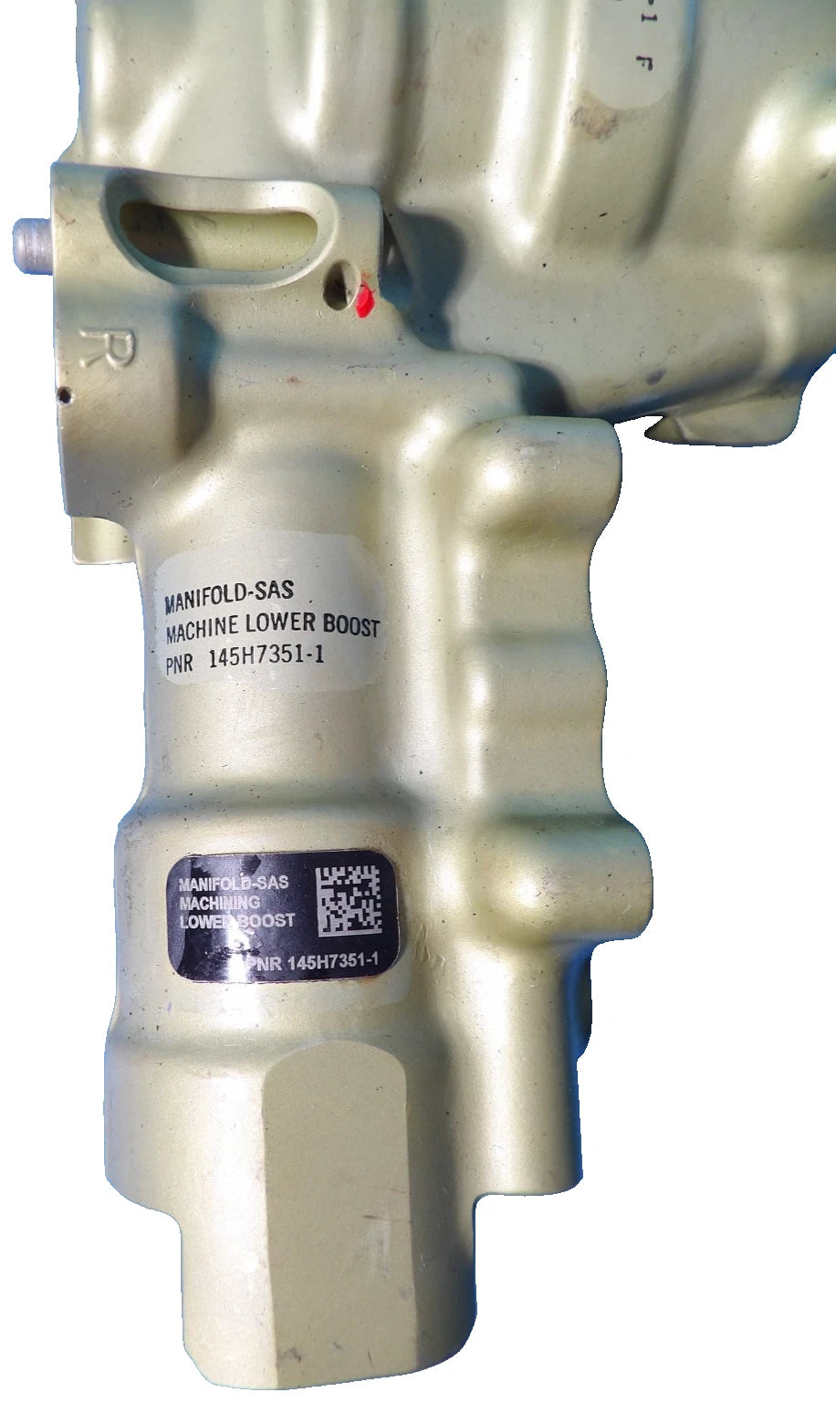 BOEING FLUID MANIFOLD SAS MACHINE LOWER BOOST PN:1451H7351-1