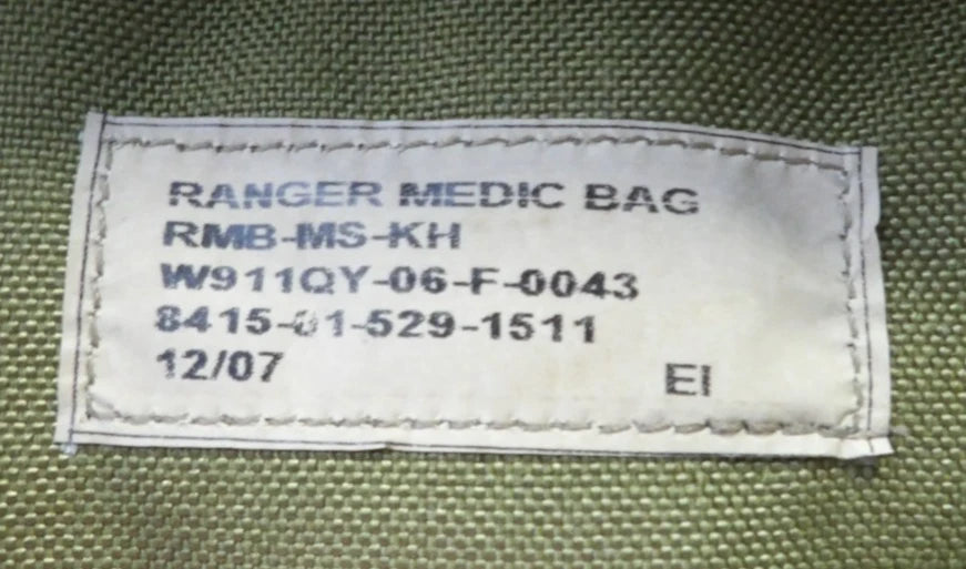 EAGLE INDUSTRIES OLD GEN RANGER MEDIC BAG COYOTE GWOT