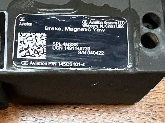 CH47 CHINOOK HELICOPTER ELECTRIC BRAKE 6110-01-118-5556 GE BOEING AIRCRAFT PART