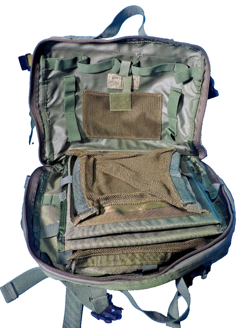 LONDON BRIDGE TRADING COMBAT PATROL MEDICAL BACKPACK OD GREEN LBT-1468A