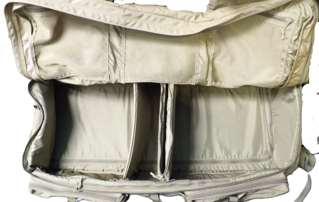 LONDON BRIDGE TRADING LBT 2467A COYOTE WHEELED PADDED DEPLOYMENT BAG