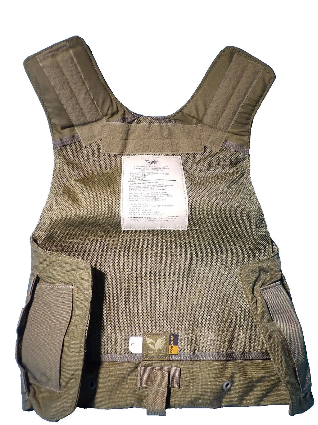 EAGLE INDUSTRIES MC (LAND) CIRAS VEST PLATE CARRIER COYOTE LARGE BALCS FSBE
