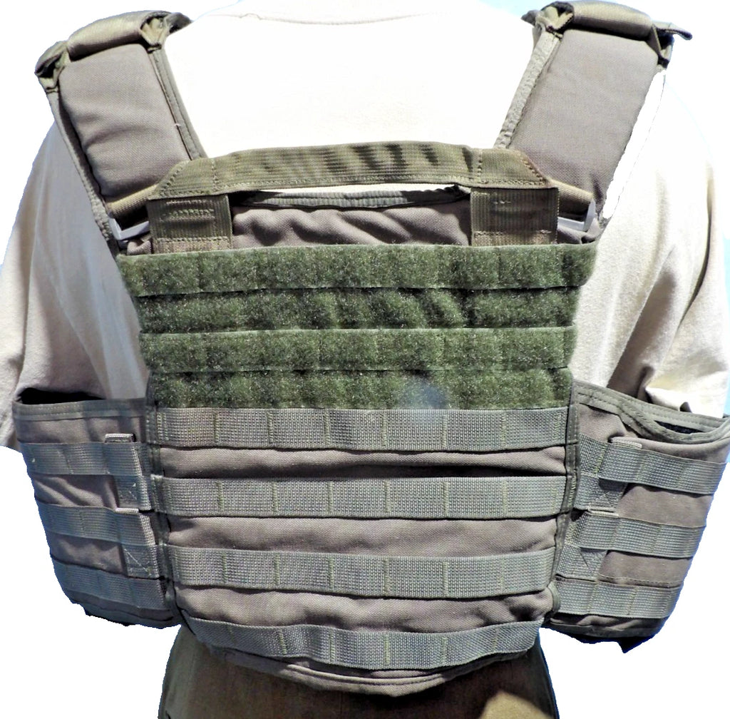 MSA PARACLETE CVC MOLLE PLATE CARRIER SMOKE GREEN ONE SIZE