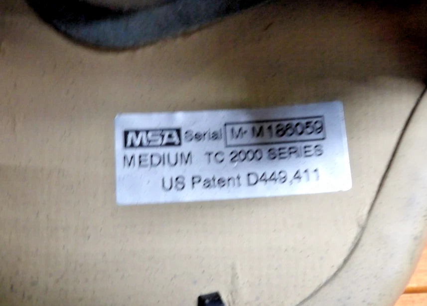 MSA TC 2000 ACH HELMET TAN LEVEL IIIA W/ SUREFIRE HELM LIGHT & WILCOX MOUNT