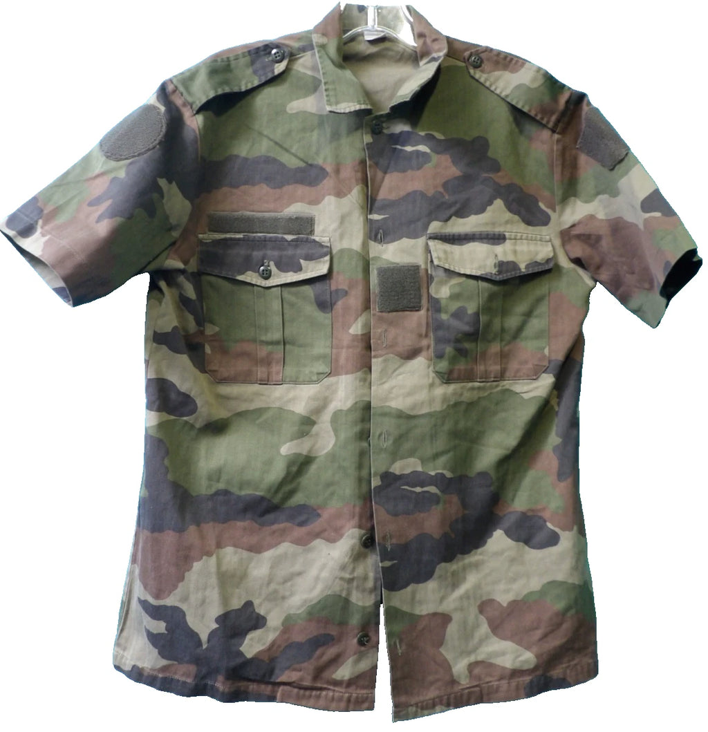 FRENCH MILITARY CCE CAMO SHORT SLEEVE SHIRT