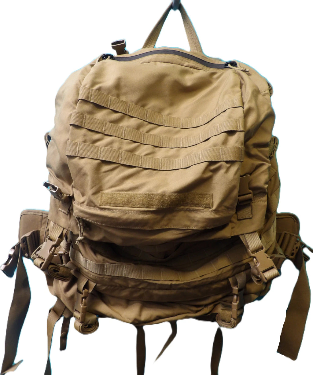 COMPLETE USMC MAIN PACK FILBE COYOTE RUCKSACK W/ POUCHES