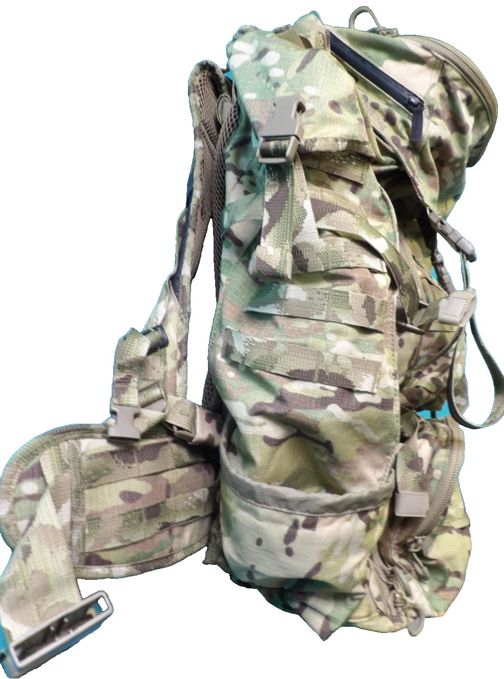 ELBERSTOCK MULTICAM TERMINATOR BACKPACK W/ INTEX FRAME & RAINFLY