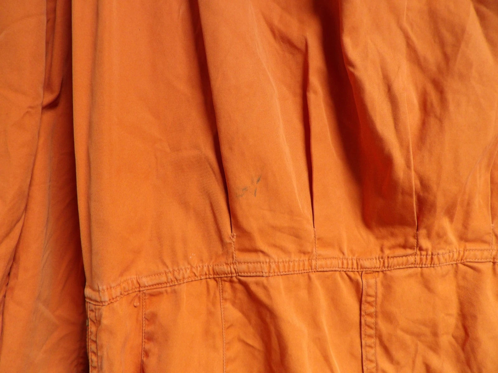 VINTAGE ORANGE USAF K-2B LIGHT FLIGHT SUIT VIETNAM ERA COVERALLS MEDIUM