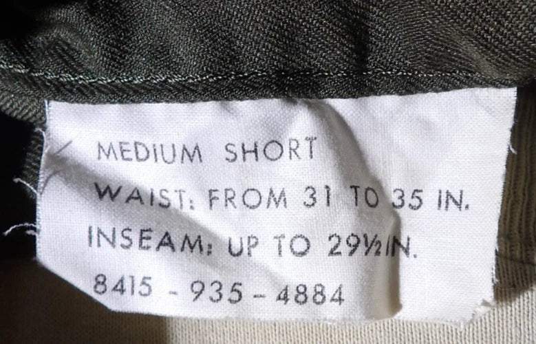 US VIETNAM 2 PIECE FLIGHT SUIT FLYERS HW SHIRT & PANTS MEDIUM SHORT OG106