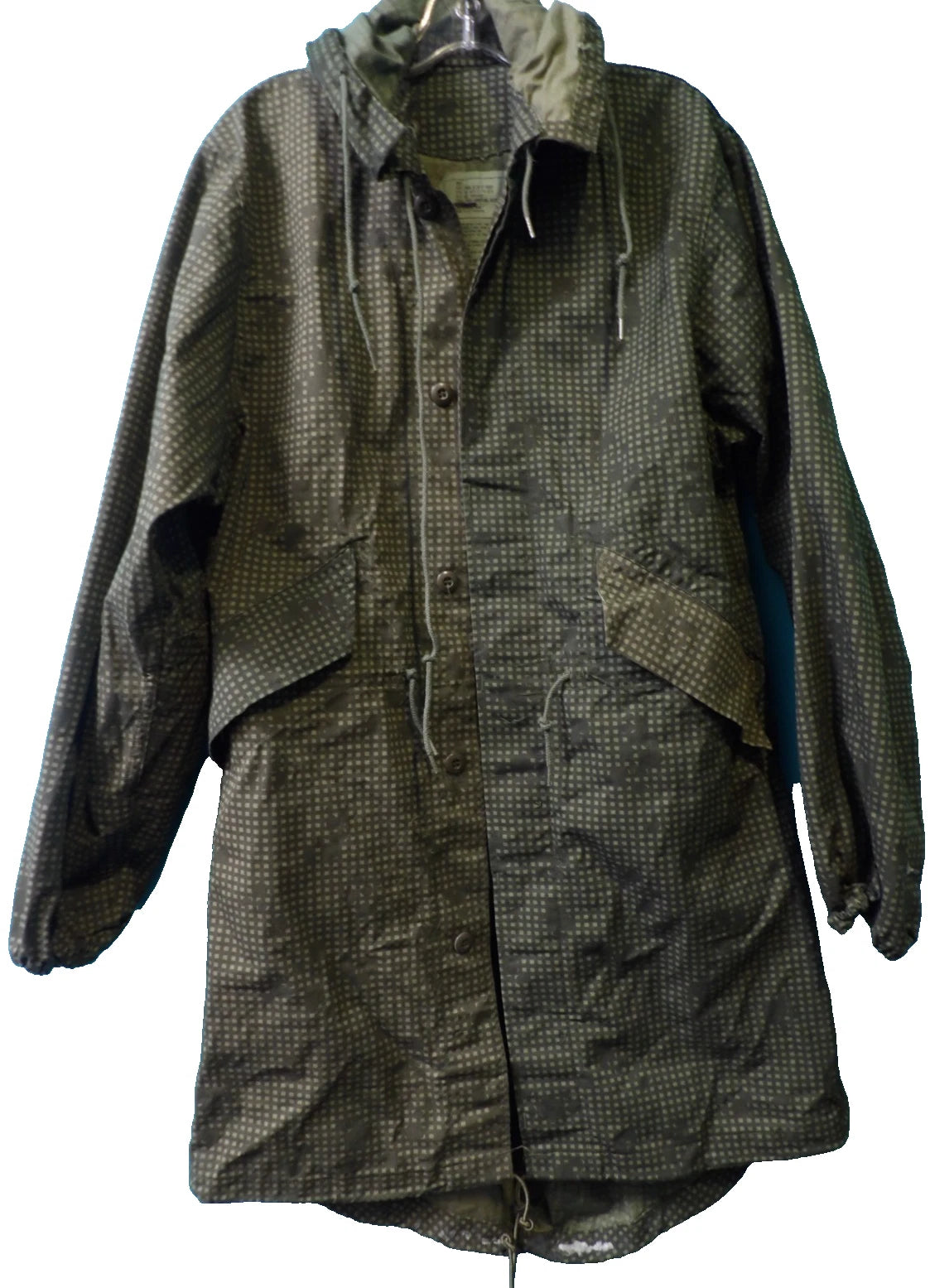 DNC DESERT NIGHT CAMOFLAGE PARKA JACKET FISHTAIL SMALL 8415-01-102-6279