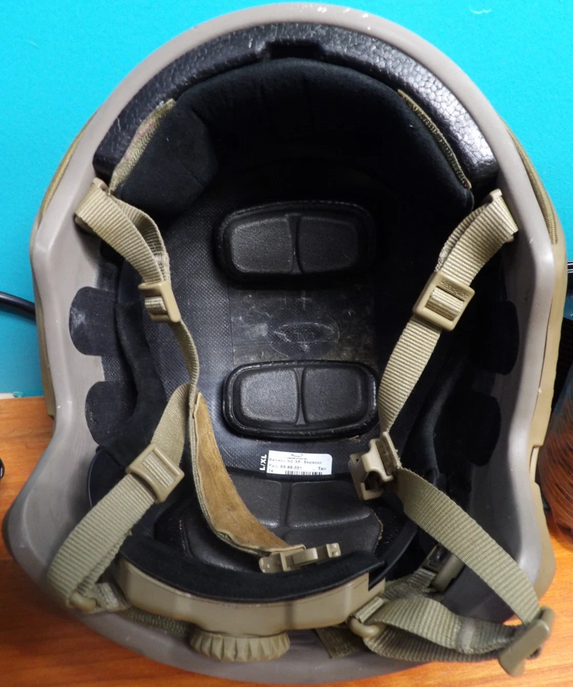 OPS CORE FAST HC-XP BALLISTIC SKELETON HELMET L/XL TAN