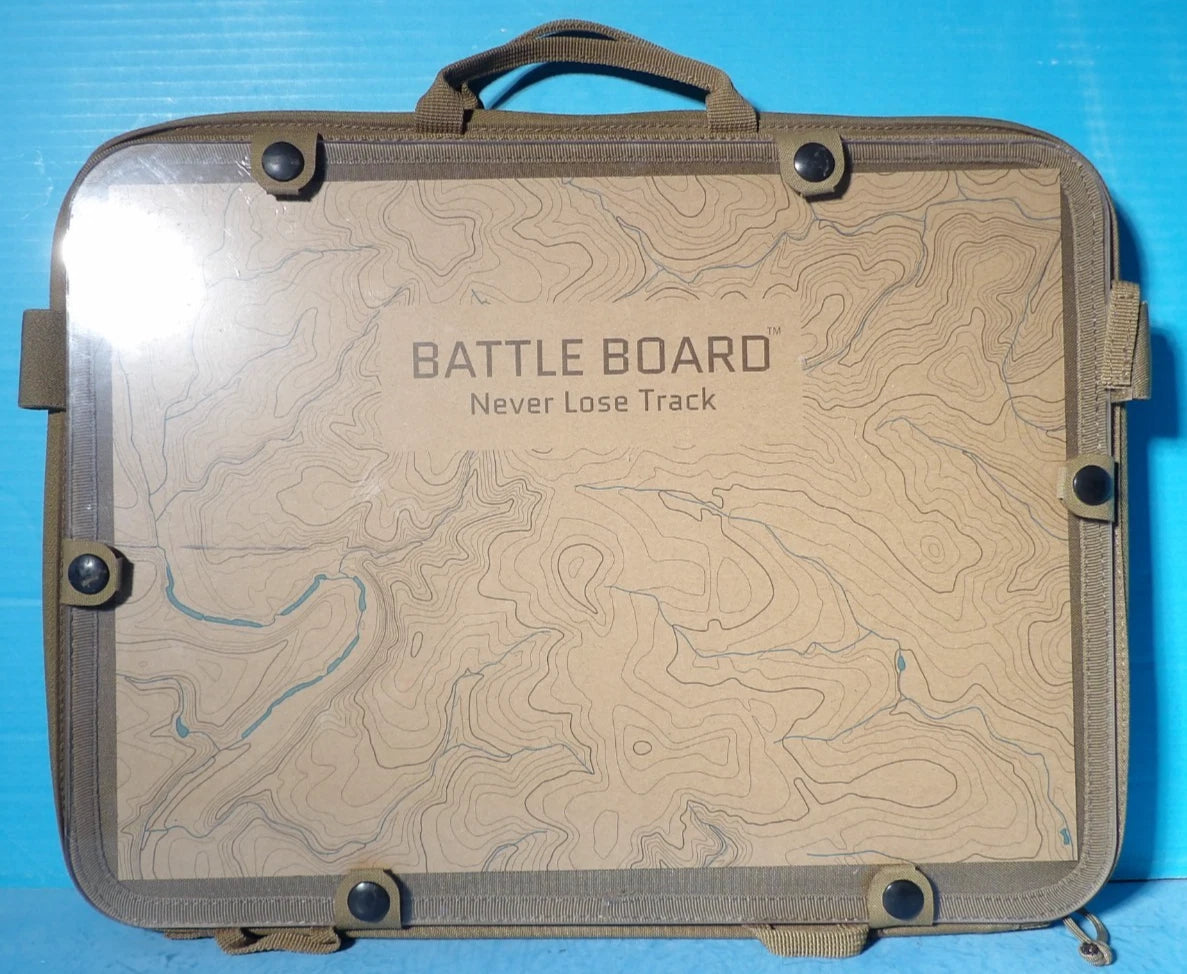 BATTLE BOARD EXIPEDITION LARGE COYOTE TACTICAL FOLDER