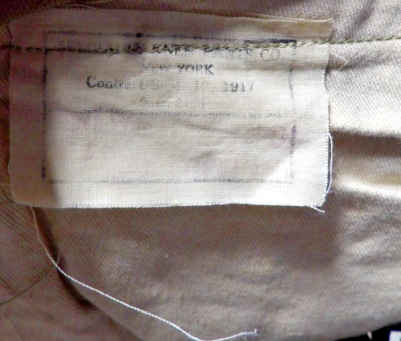 WW1 US M-1912 DOUGHBOY UNIFORM BREECHES PANTS TROUSERS DATED 1917