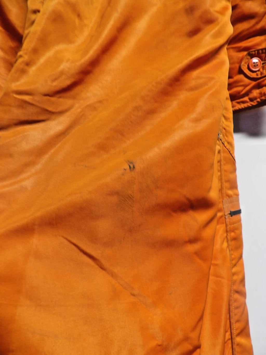 VIETNAM ERA VINTAGE CWU-1/P ORANGE FLYING COVERALL FLIGHT SUIT MEDIUM LONG