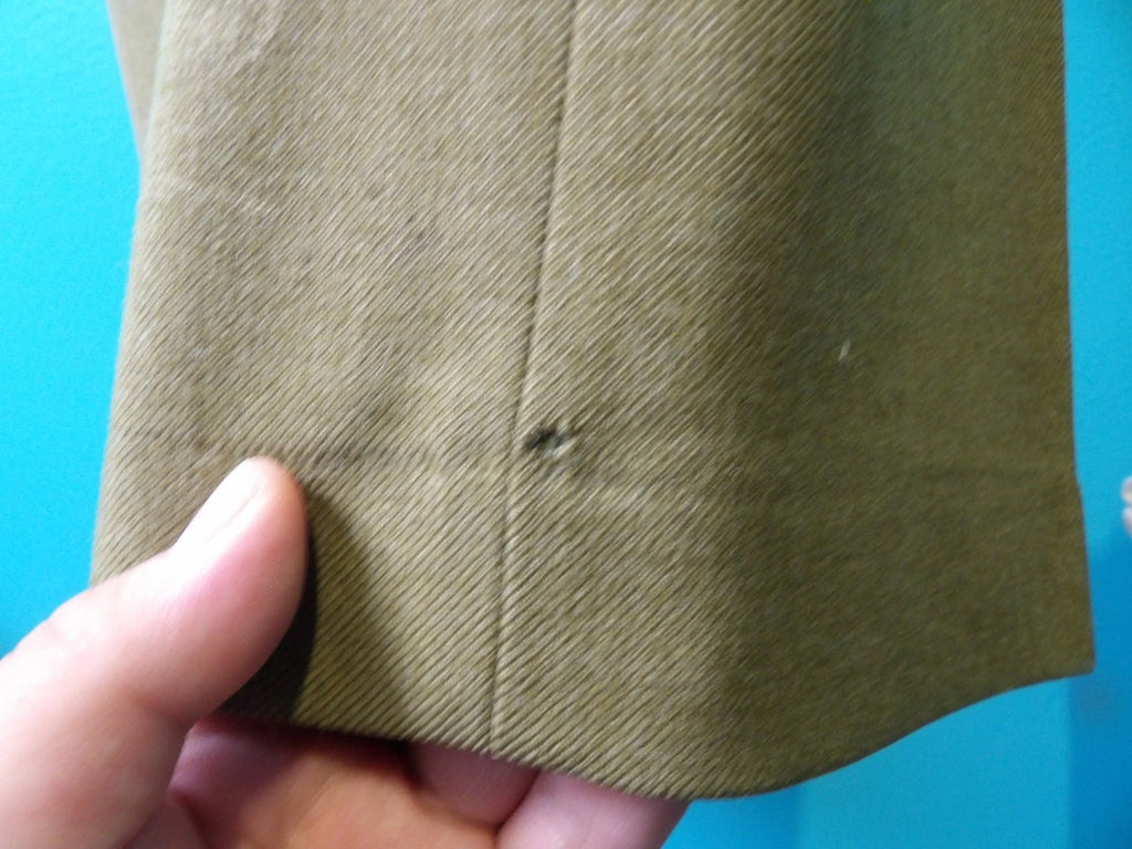 VINTAGE WW2 SHIRTS & TROUSERS, SHIRTS 14.5 x 32/33, TROUSERS WAIST 28 INSEAM 33