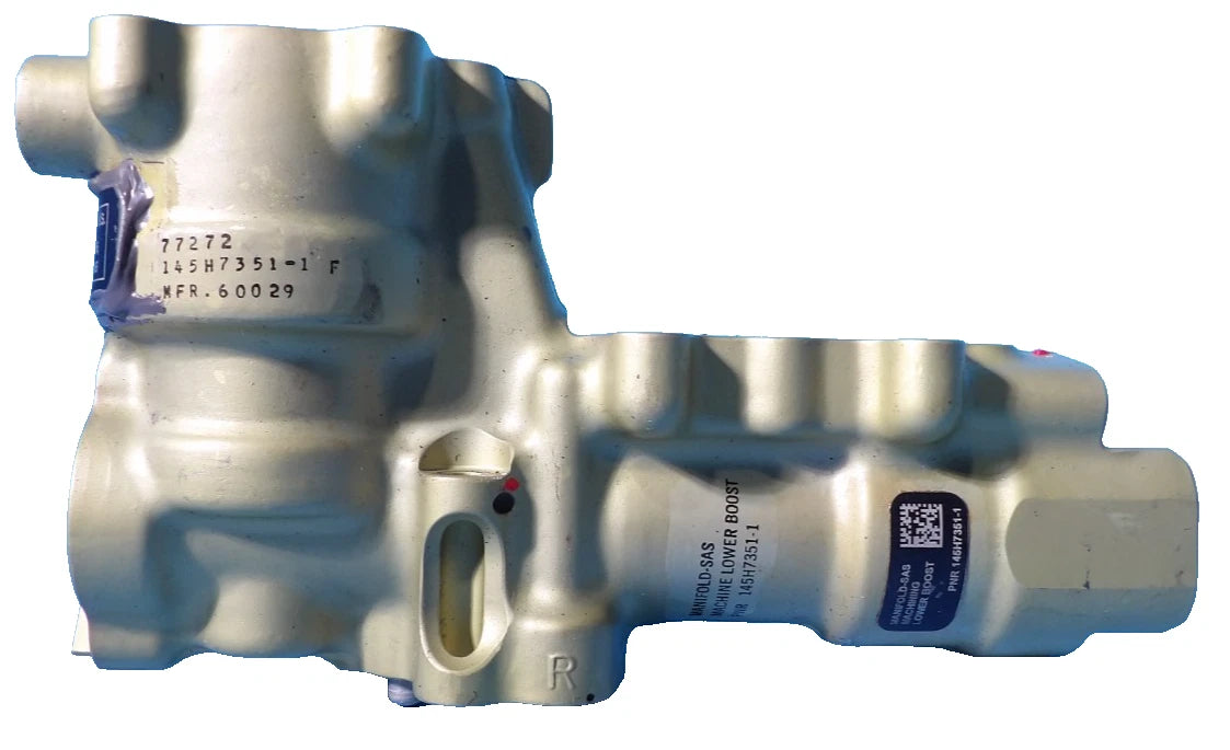 BOEING FLUID MANIFOLD SAS MACHINE LOWER BOOST PN:1451H7351-1